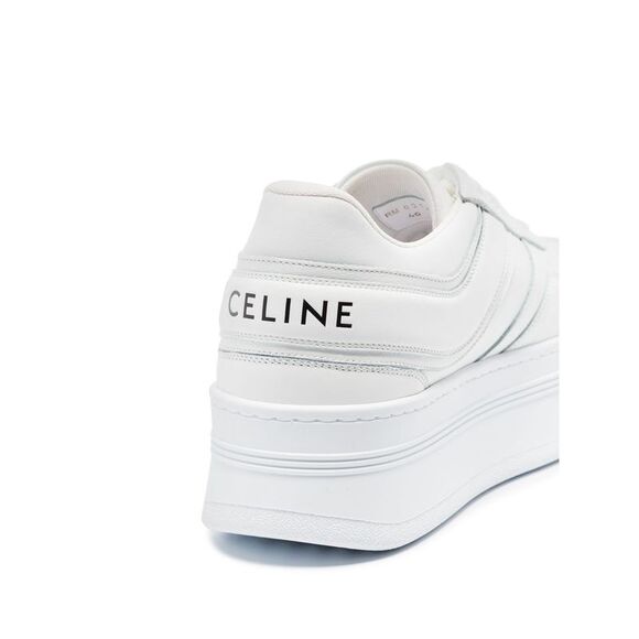 Celine Women Block Leather Sneakers